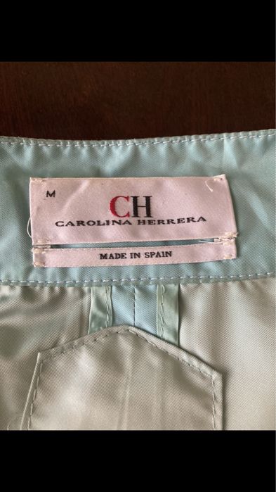 Abrigo Carolina Herrera azul