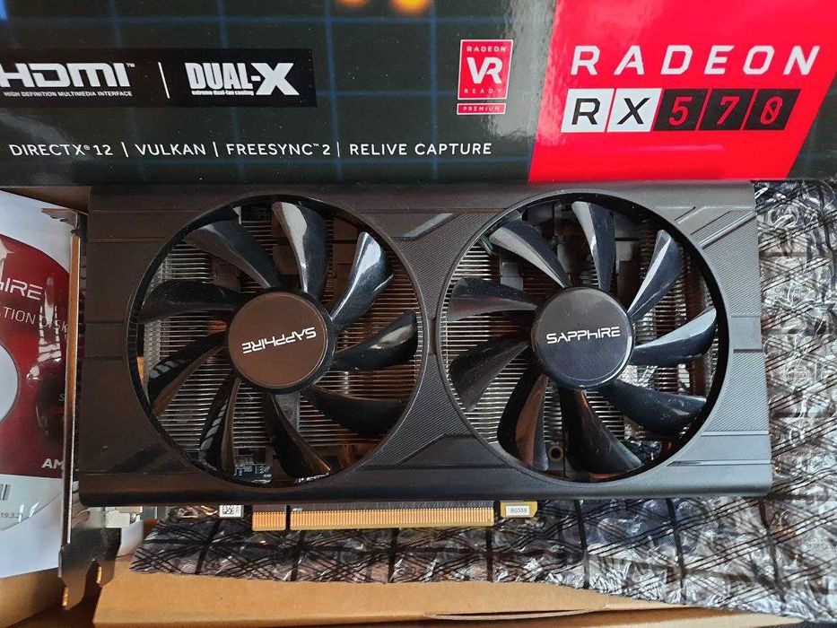 Відеокарта Sapphire Pulse RX 570 8gb. Гарантія!