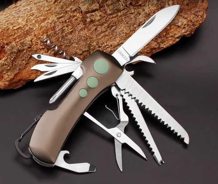 Складной туристический нож многофункциональный FA023