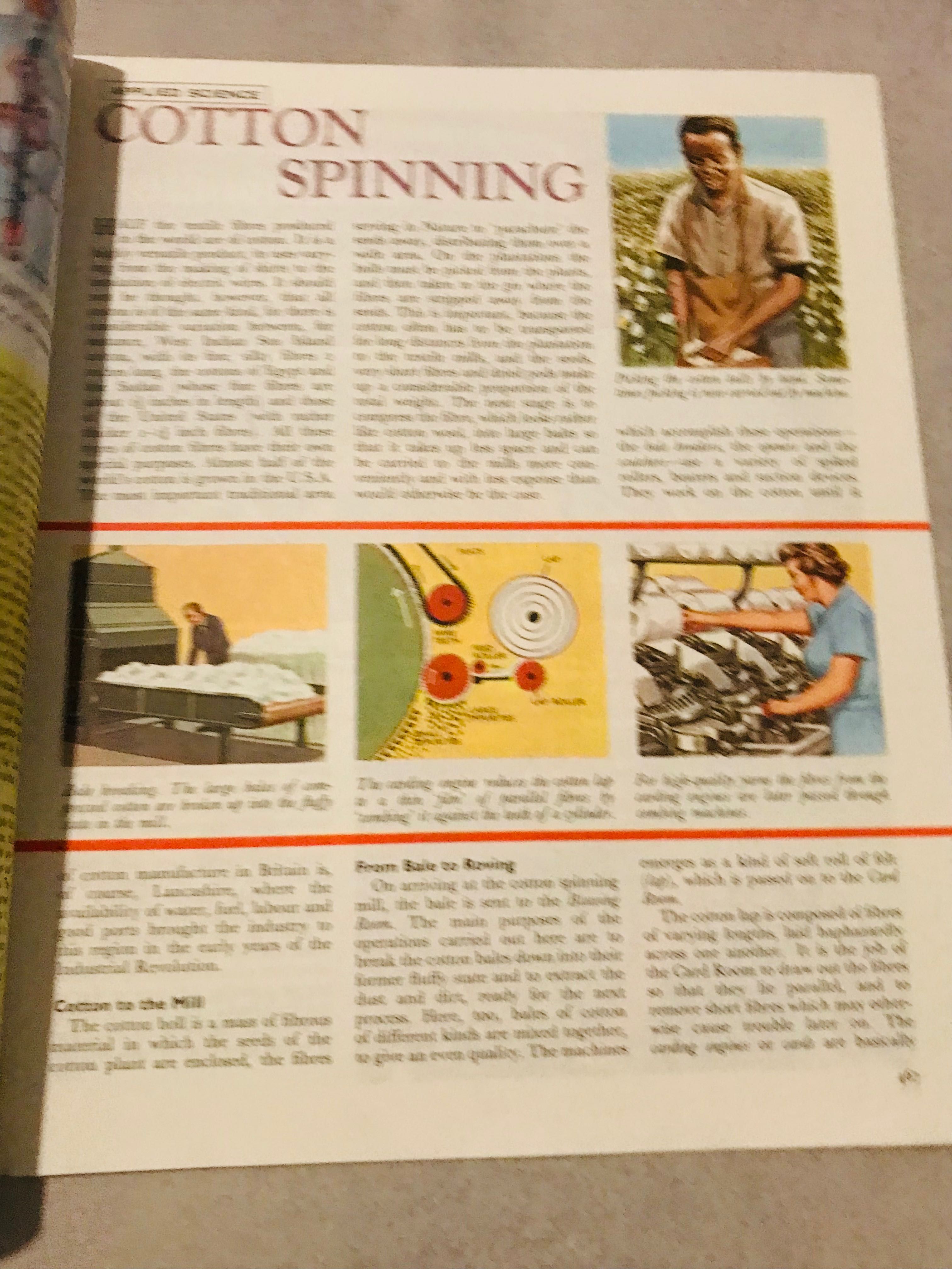 Lata 60 te Vintage angielski magazyn czasopismo naukowy ilustracje