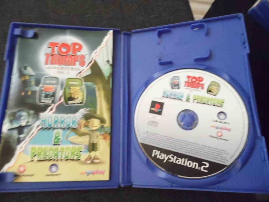 Gra playstation 2 , ps 2 Top Trumps: Horror & Predators