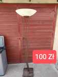 Lampa pokojowa /metalowa z kloszem