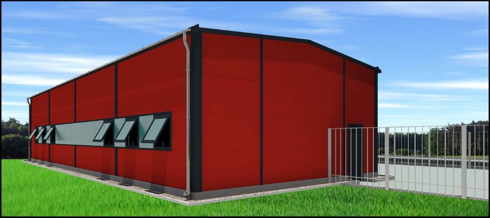 Płyta warstwowa dachowa 100mm I gat. FIBERGLAS NA WYMIAR