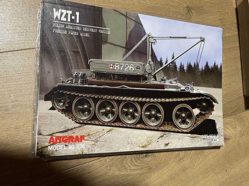 WZT-1 wóz zabezpieczenia technicznego, Angraf Model, 1:25