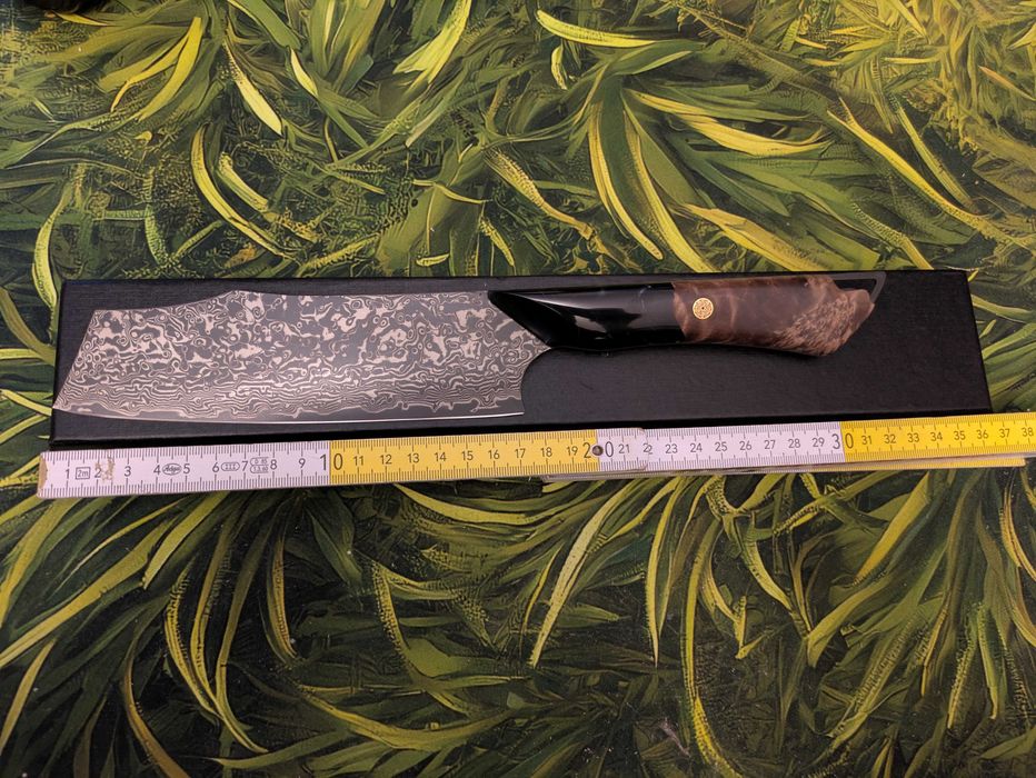 Nóż Nakiri unikalny, stal nierdzewna 60 HRC