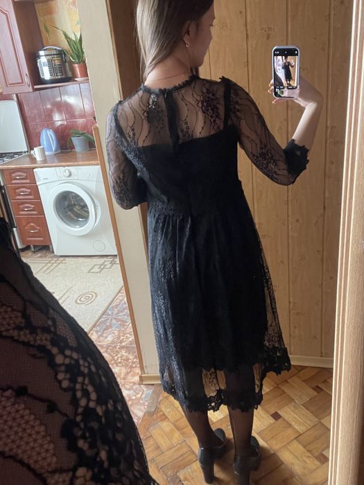 Кружевное платье