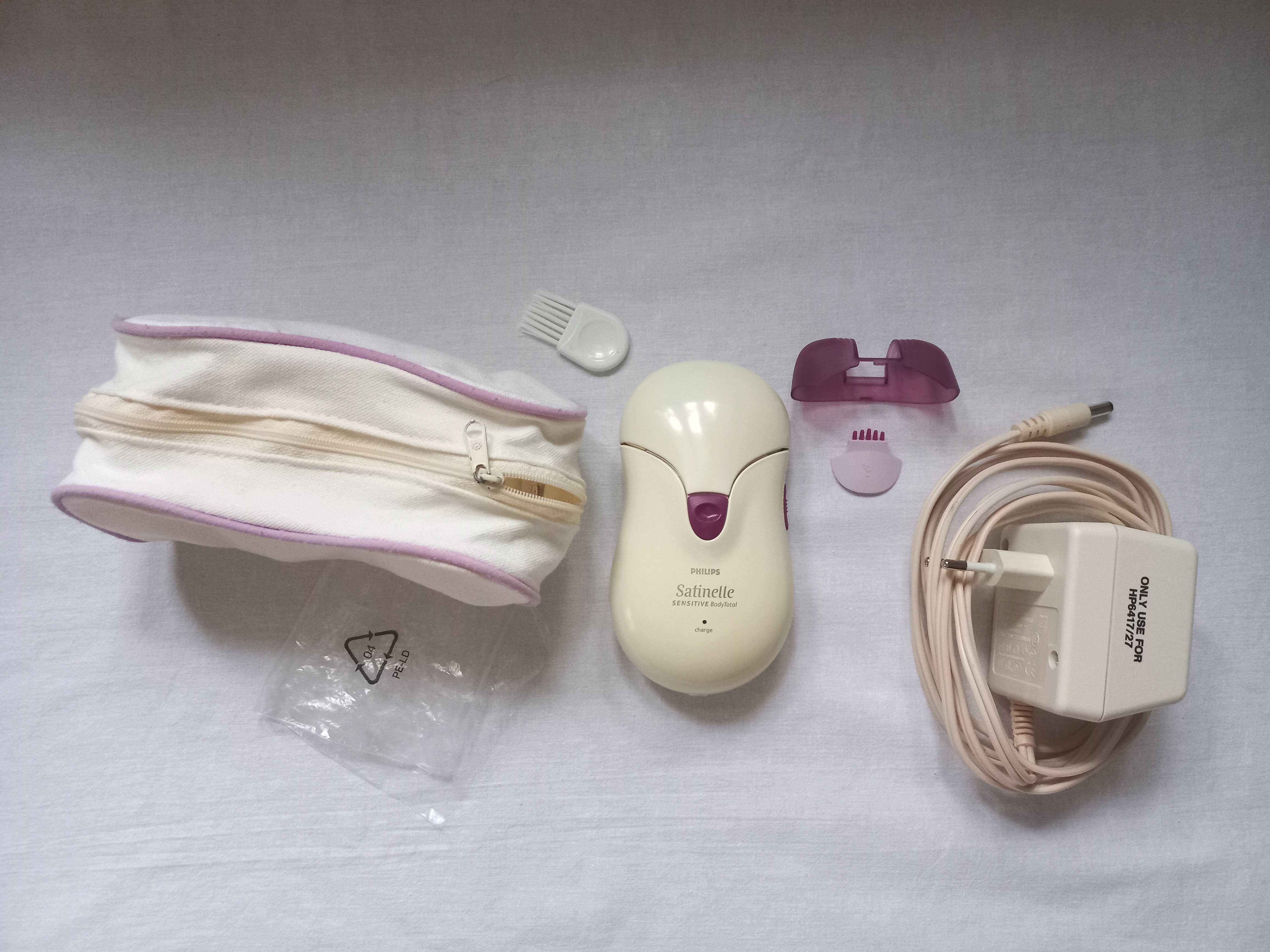 DEPILATOR do ciała Philips Satinelle AKCESORIA stan bdb