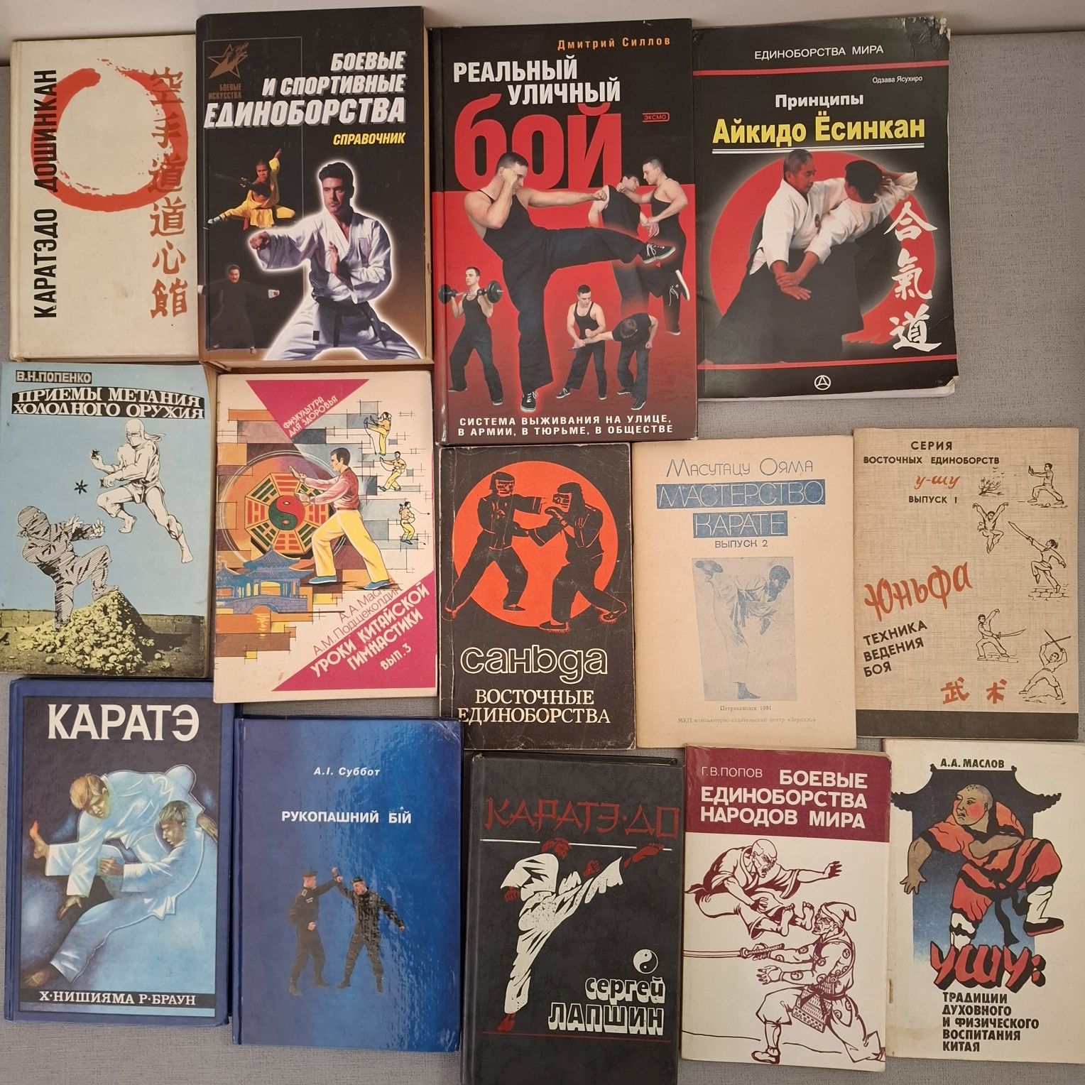 Карате,Айкидо,Кэмпо,кикбоксинг