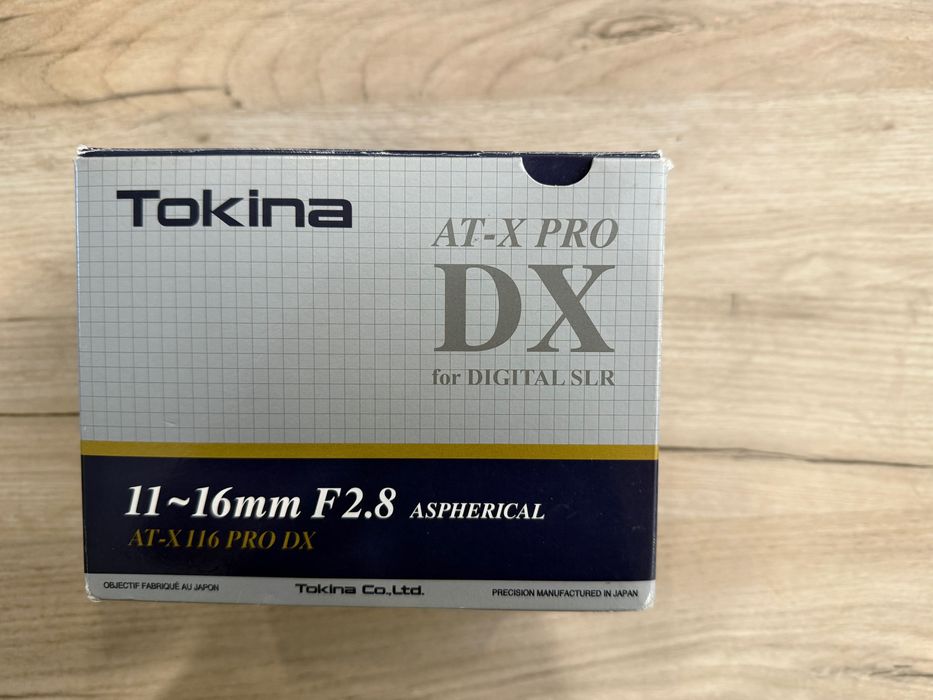 objetiva Tokina ATX-Pro DX 11-16mm f/2.8 para Nikon