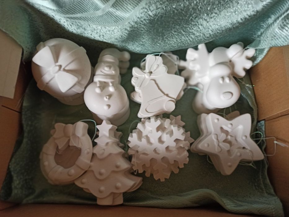 Гіпсові фігурки та магніти для розпису