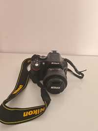 Maquina fotográfica Nikon D5200 c/ lente 35mm 1.8