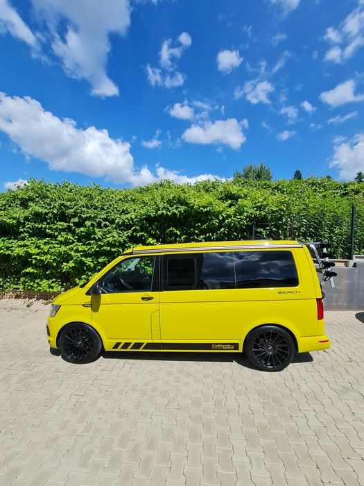 Volkswagen California Beach 2018r. Grape Yellow Salon PL  Bezwypadkowa