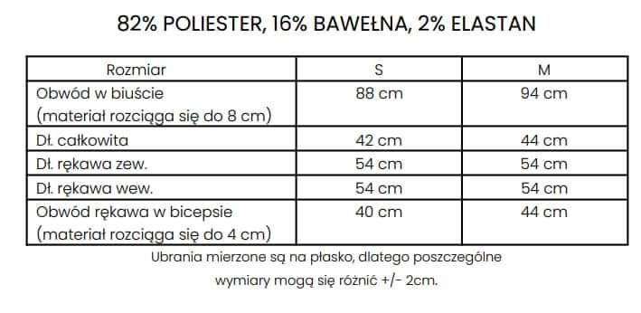 Bluza damska Olavoga Zoe S M czarna beżowa ecru kaptur rozsuwana