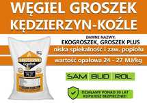 Węgiel GROSZEK (dawniej ekogroszek) KĘDZIERZYN - KOŹLE, transport