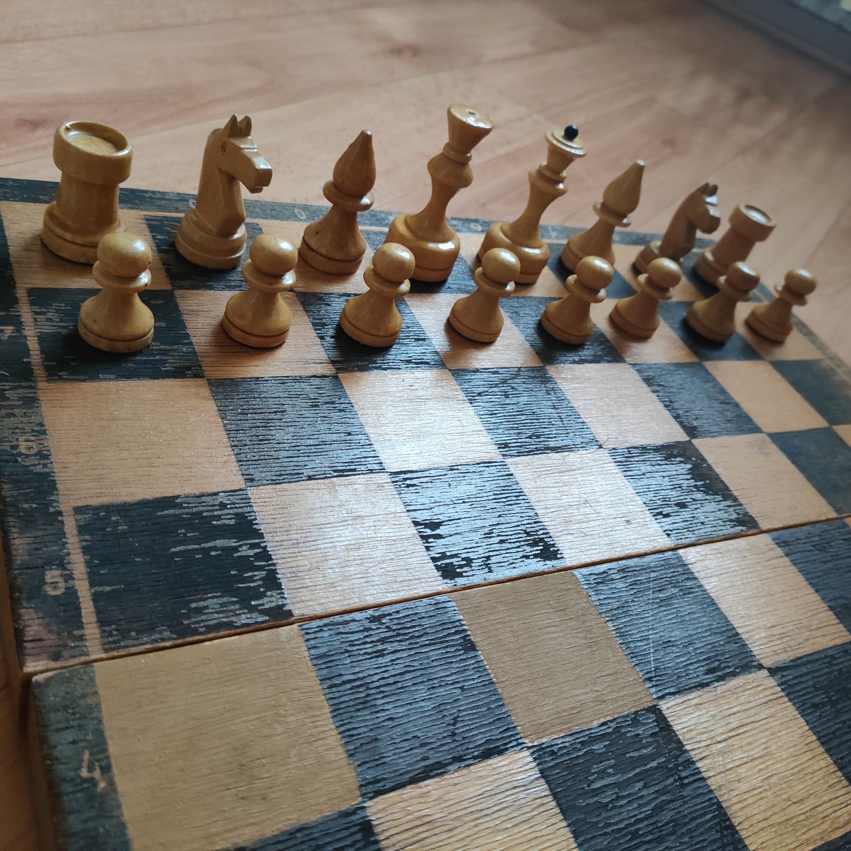 Деревянные шахматы ссср
