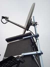 Montaż anten sat dvbt-2