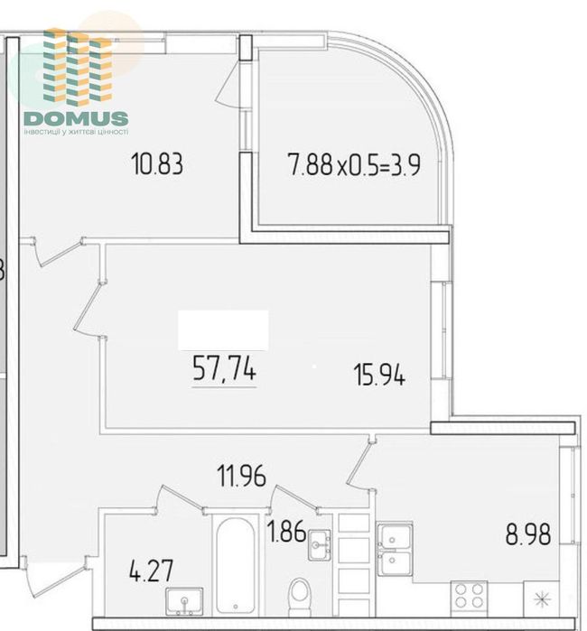 Терраса! 2 комн. в ЖК" 60 Жемчужина" Краснова ул. ПРЯМОЙ ИППОДРОМ