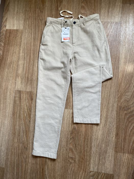 Льняні штани ZARA