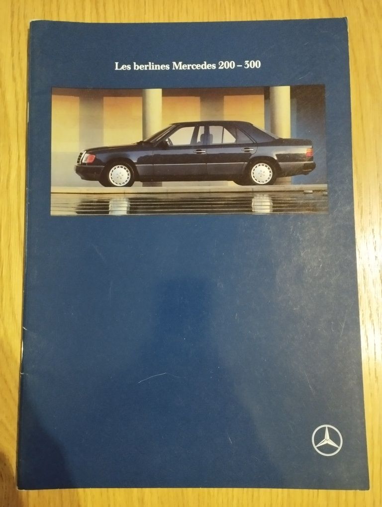 Prospekt katalog Mercedes Benz W124