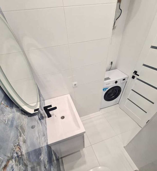 Панорама моря -Продажа 2-комнатной в ЖК Эллада-I с ремонтом и мебелью