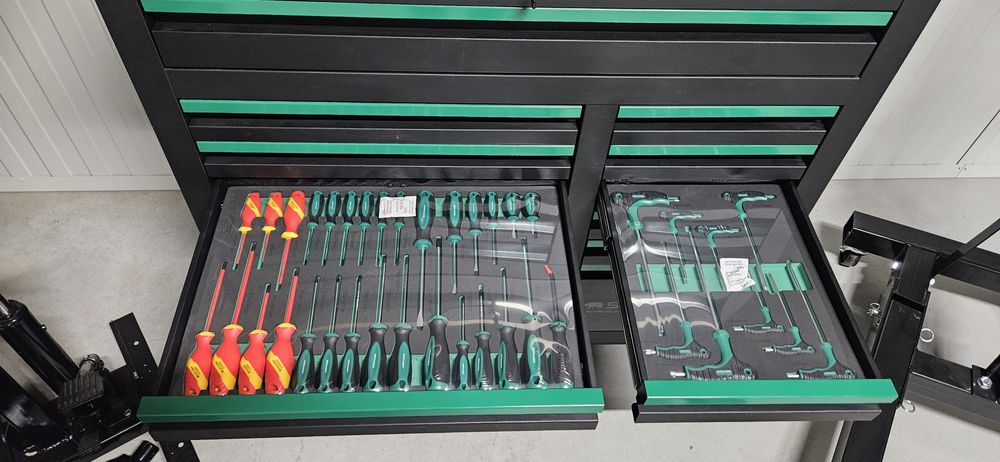 XXL wyposażona szafka narzedziowa wozek warsztatowy wozek narzędziowy