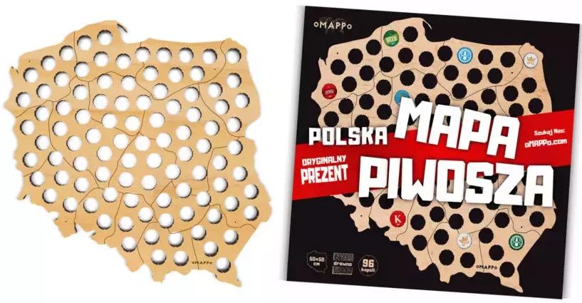 Mapa Piwosza. Polska. oMAPPo