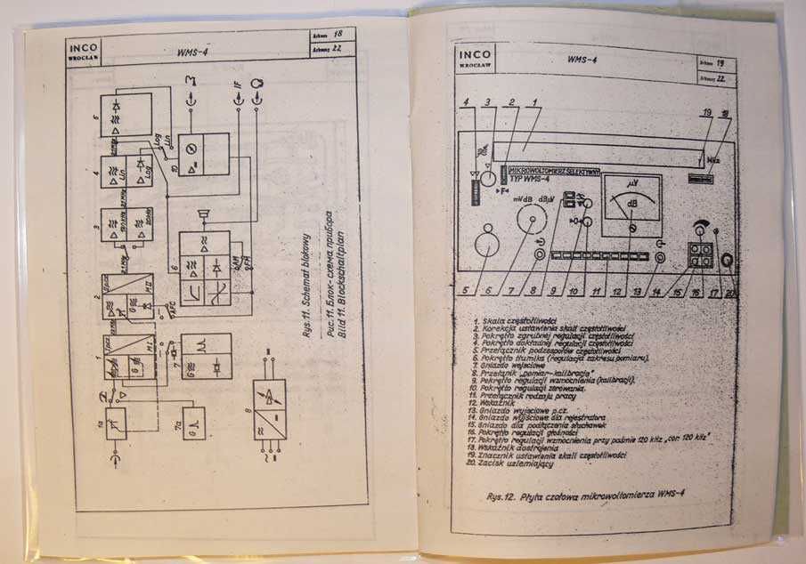 Instrukcja mikrowoltomierz selektywny WMS-4
