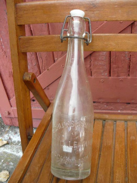 butelka butelki Trzcianka/Schonlanke, przedwojenna, II wojna światowa