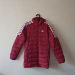 Kurtka Adidas performance parka pikowana zimowa dluga