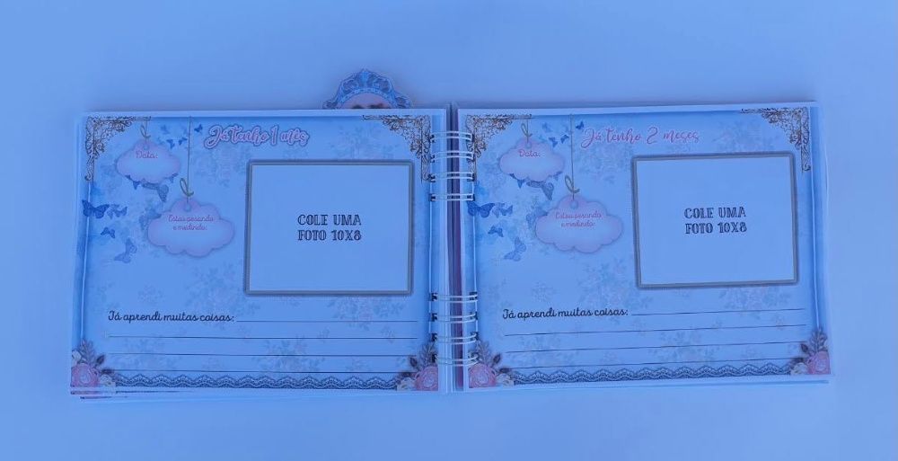 Livro do bebe personalizado