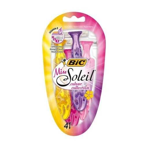 Бритва Bic Miss Soleil Color (блістер 4 шт)