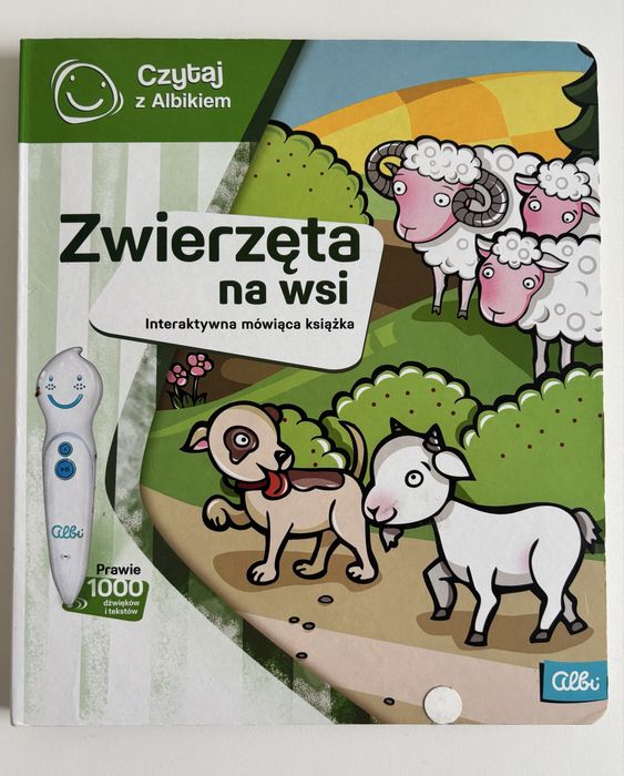 Książka Albik Zwierzęta na Wsi- Czytaj z Albikiem