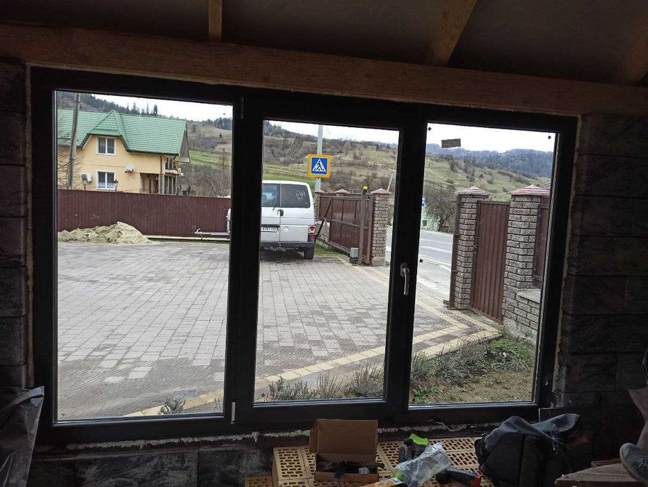 пластикові вікна двері дешево якісно