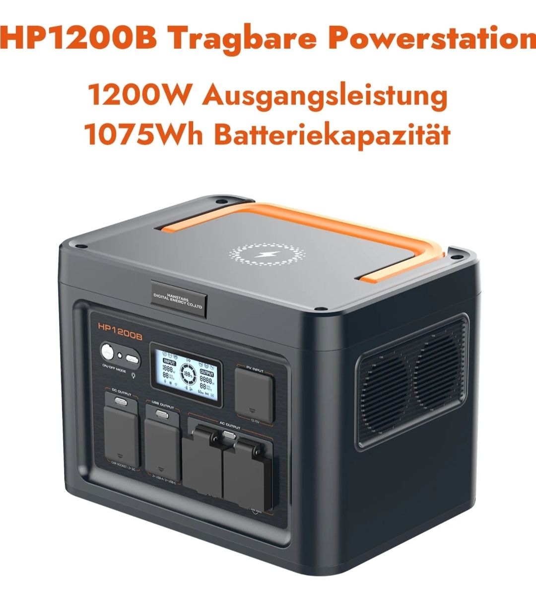 Портативна зарядна станція HANSTARS HP1200B