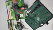 BOSCH Wiertarko-wkrętarka EasyImpact 1200 12V bity wiertła na prezent