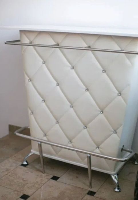 Biały barek glamour  (SF Meble)