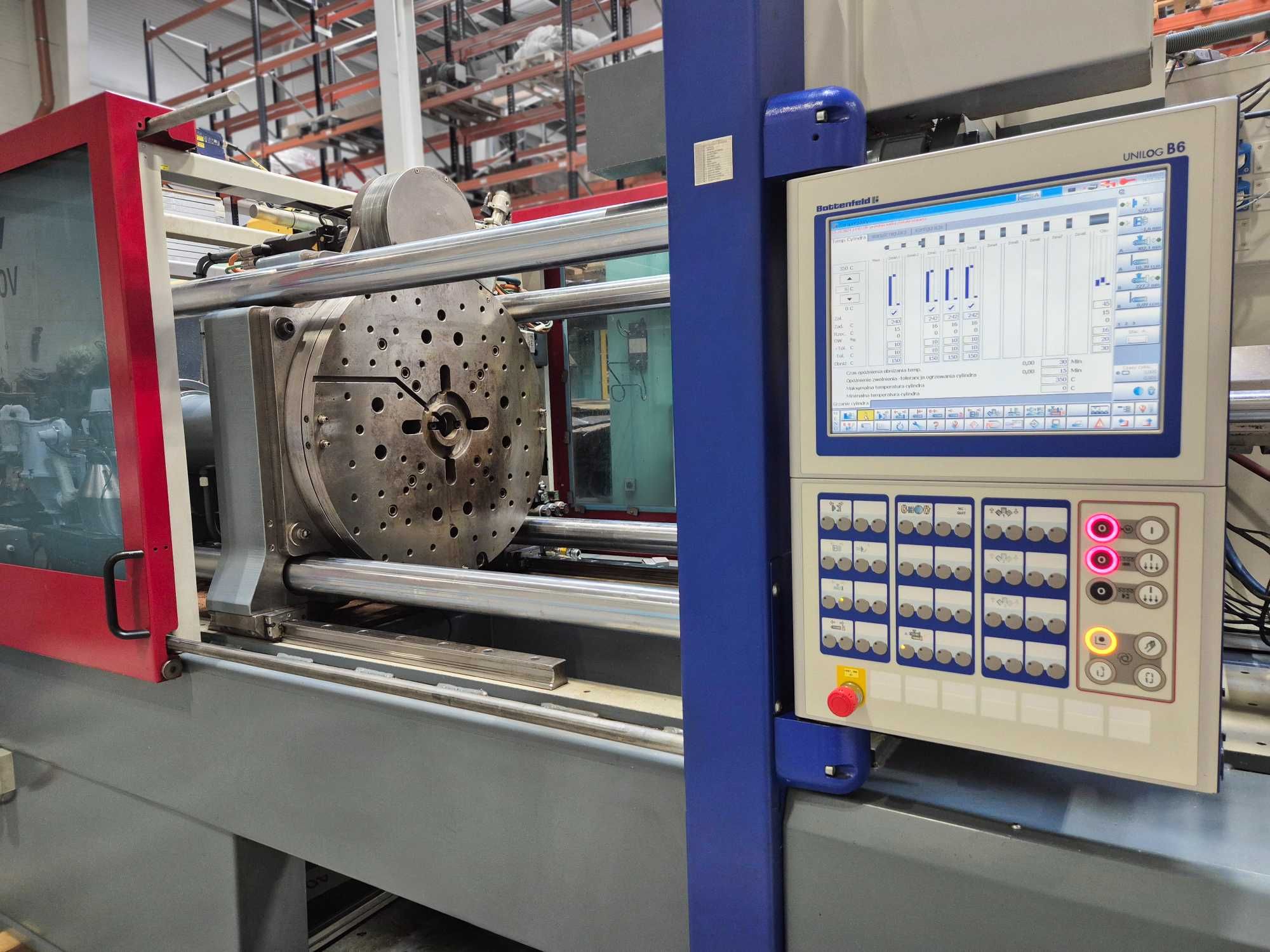 Wtryskarka Battenfeld HM 180 /525H/60V (stół obrotowy)