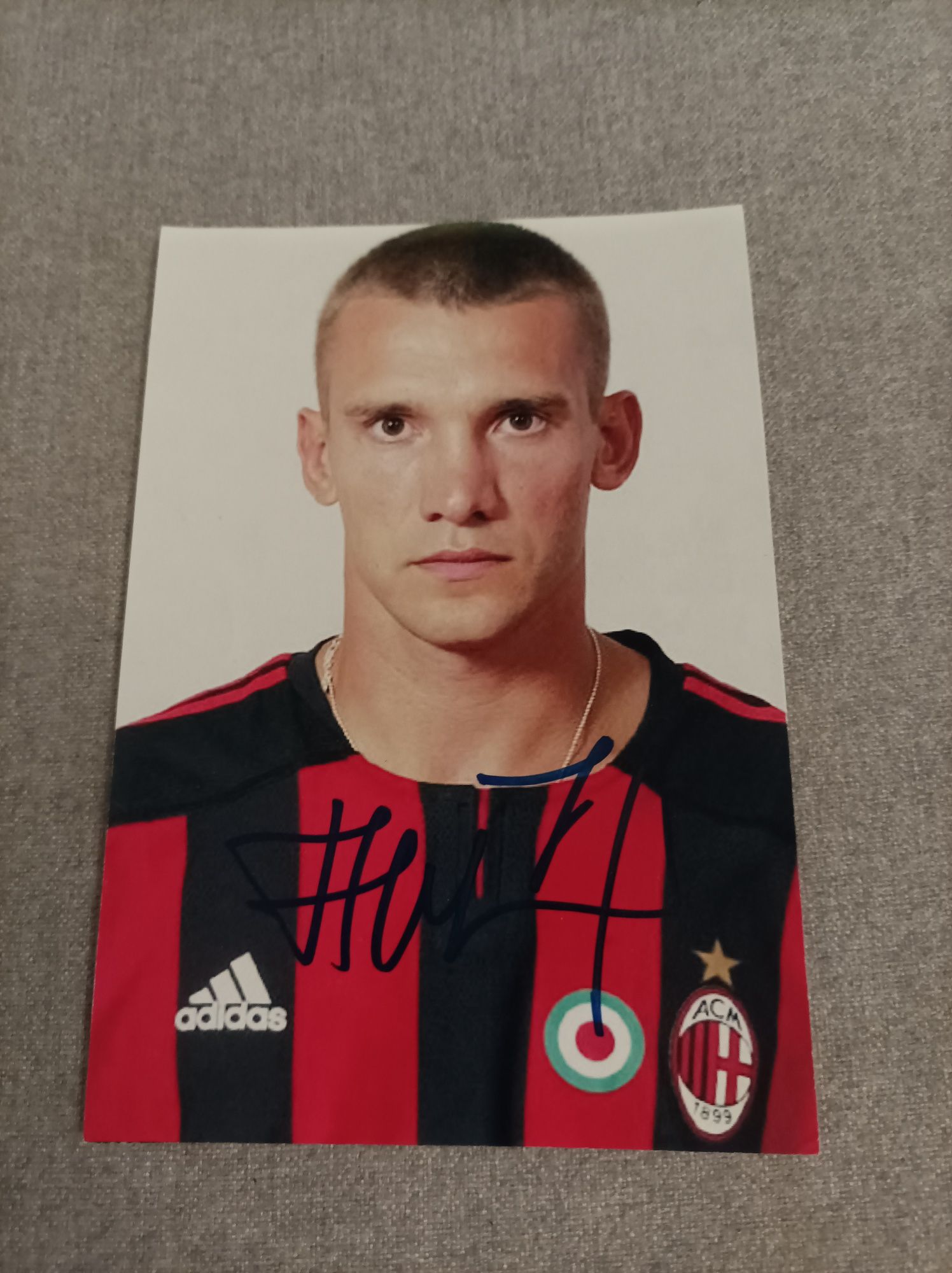 Andrij Szewczenko autograf zdjęcie