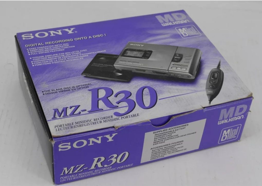 Sony mini disc  MZ r30