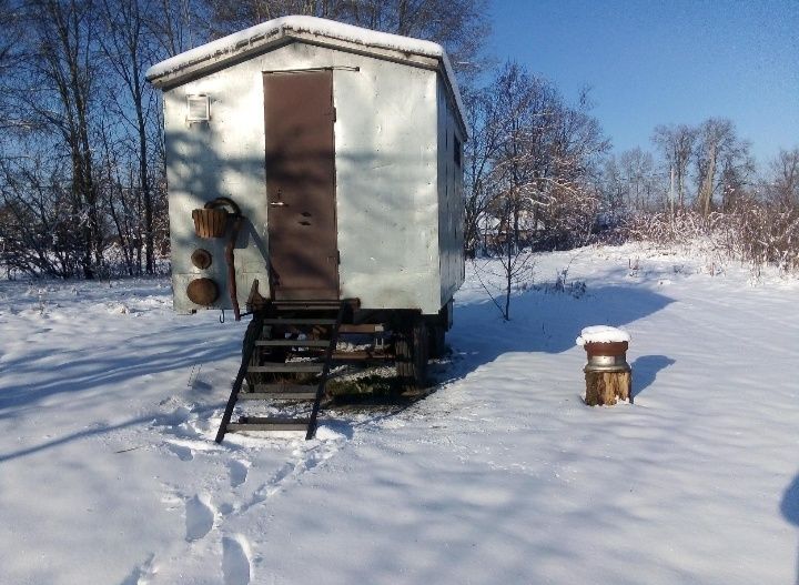 Продам або обміняю баню на колесах