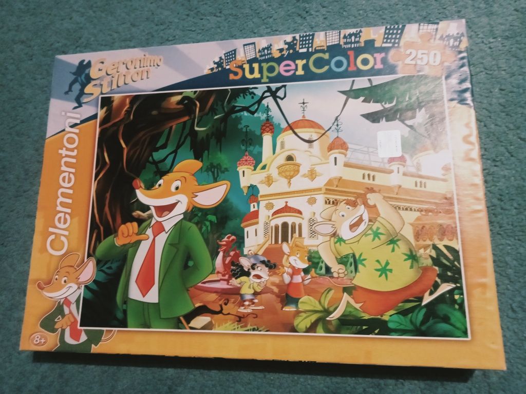 Puzzle Geronimo Stilton 250 elem Super Color Clementoni