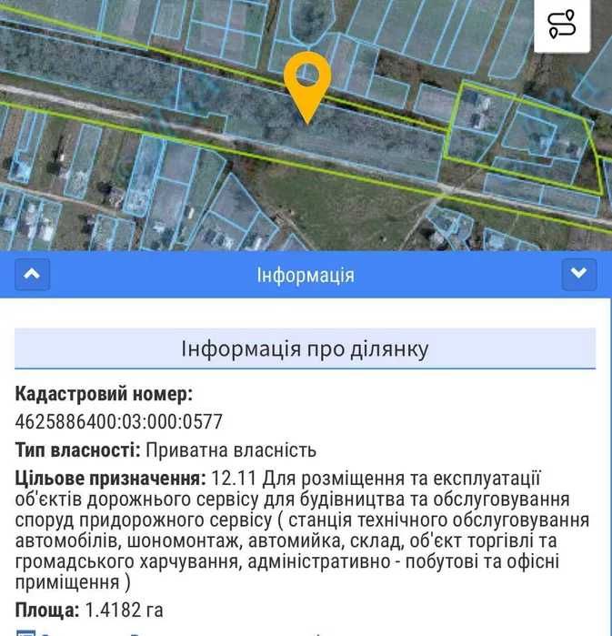 2.8 га під СТО/офіс/склади. Власник