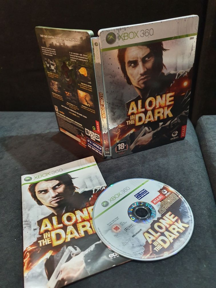 Gra gry xbox 360 one Steelbook Alone in the Dark unikat