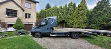 Laweta iveco daily + przyczepa fv23%
