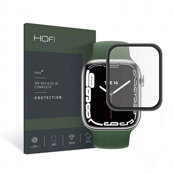 Szkło Ochronne do Apple Watch 7 (45 mm) Black
