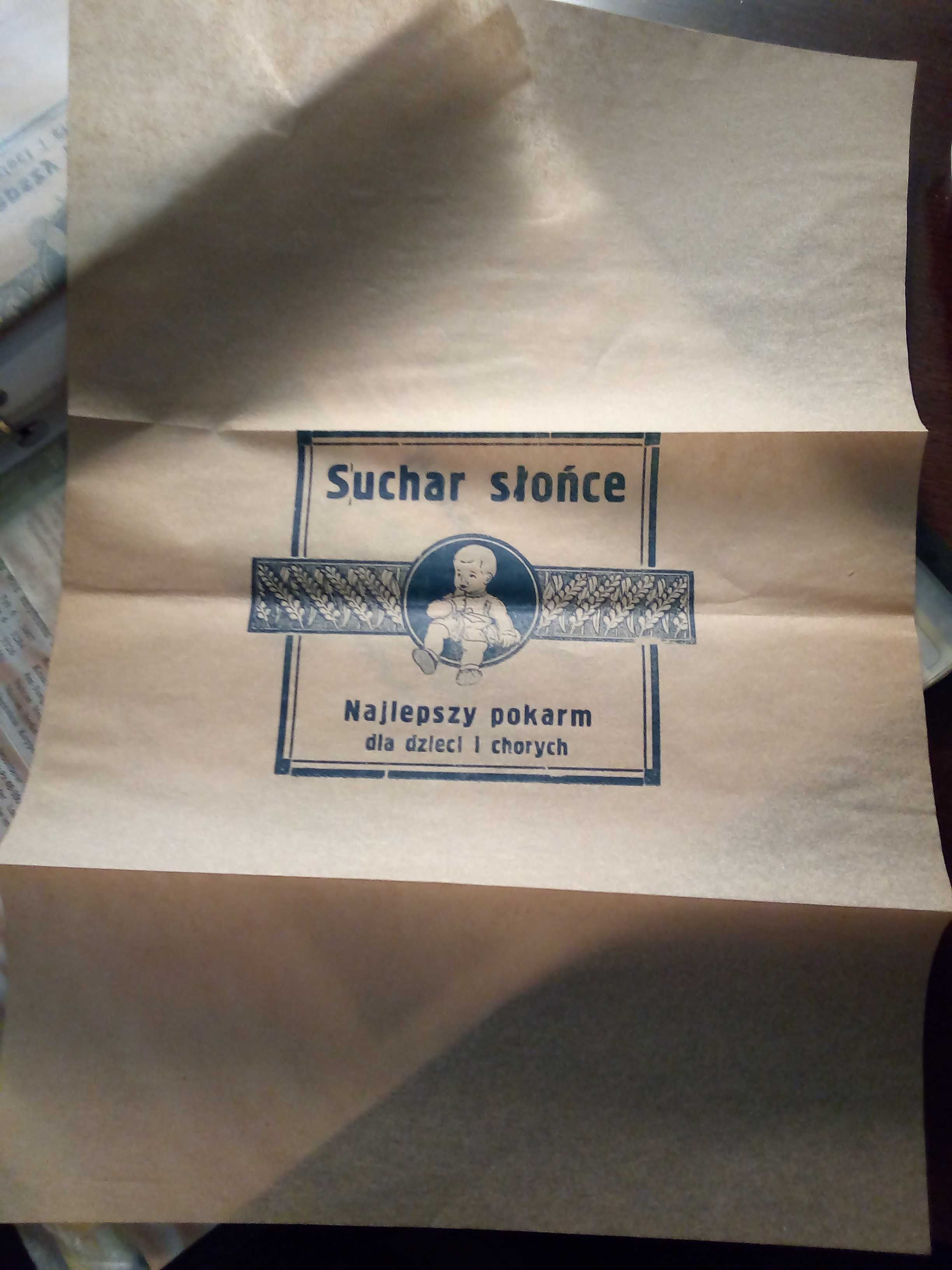reklamówka papier SUCHAR
