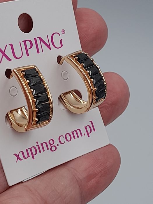 Kolczyki pozłacane Xuping