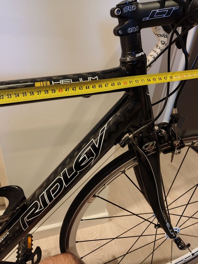 Ridley Helium * full carbon * Campagnolo Record Titanium * DT-SWISS *