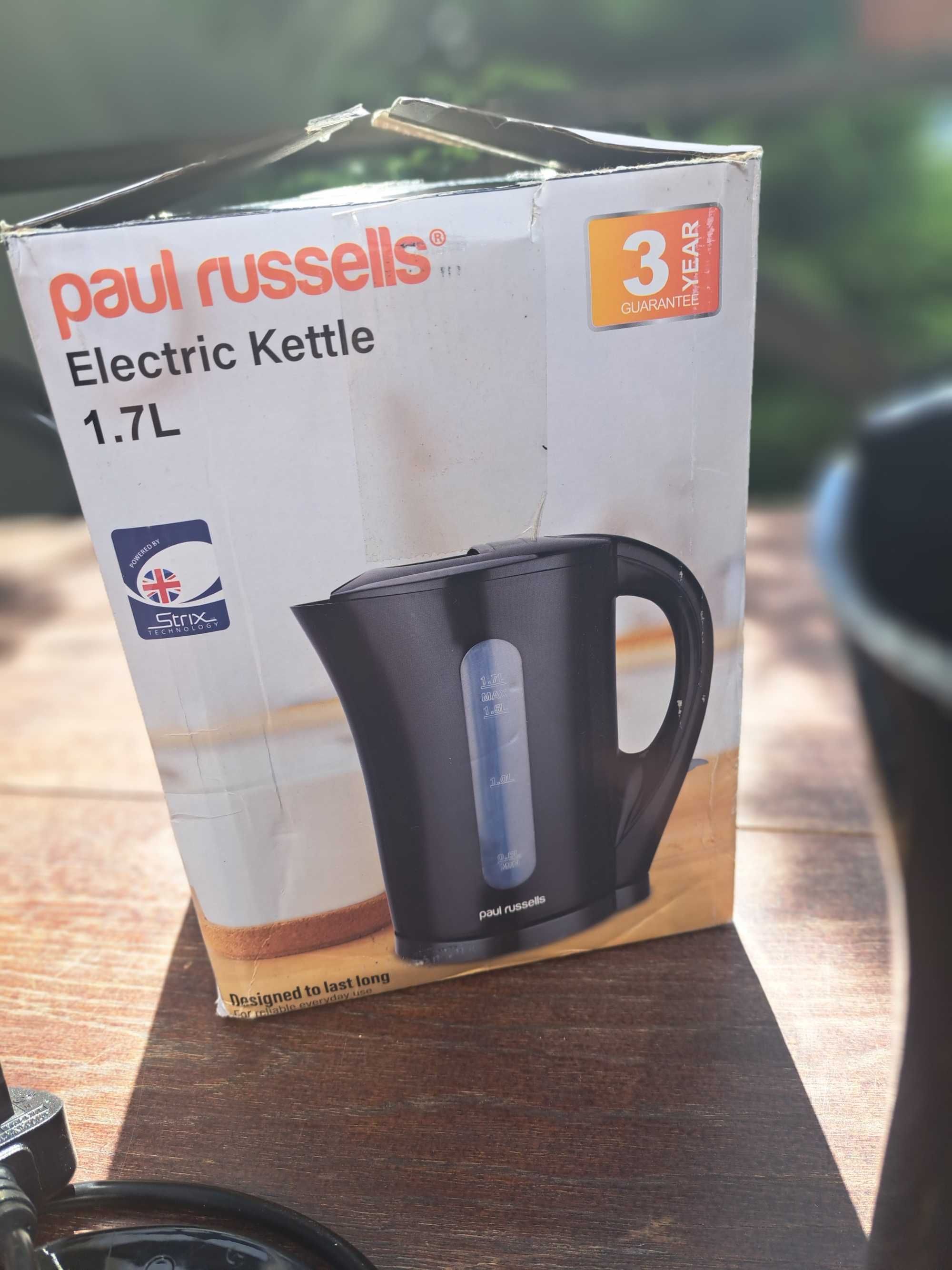 Paul Russell Elektryczny Plastikowy Czajnik