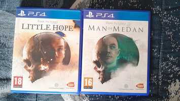 Jogos PS4 Little hope e Man of medan